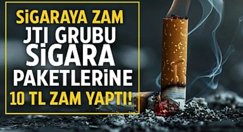 Sigaraya Büyük Zam Geldi! En Ucuz Sigara 67 TL Oldu