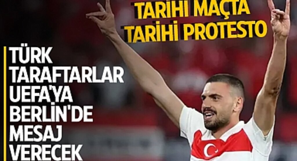 EURO 2024: Türkiye–Hollanda Maçı Öncesi Berlin'de Tarihi Bozkurt Protestosu!