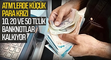ATM’lerde Küçük Para Krizi: 10, 20 ve 50 TL’lik Banknotlar Kalkıyor, Sadece 100 ve 200 TL Verilecek!