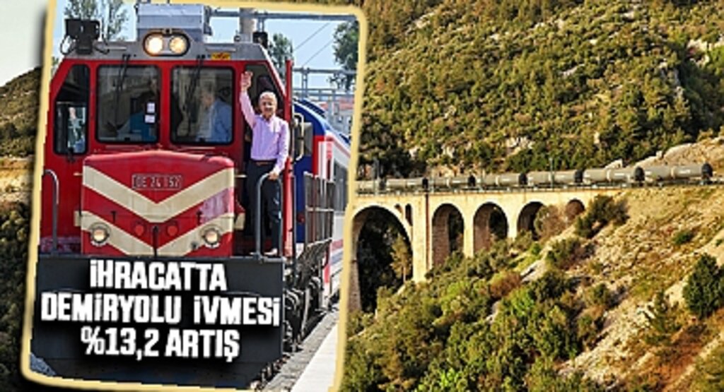 İhracatta Demiryolu Rotası: Ocak-Temmuz Döneminde Yüzde 13,2 Artış