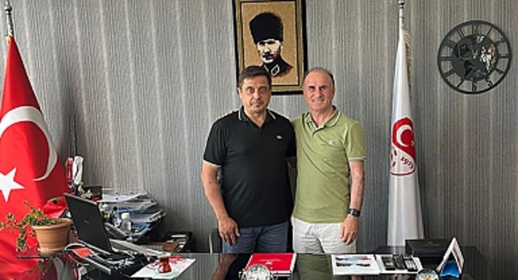 TASK Başkan Vekili Şener Aydın'dan Samsun TFF Bölge Müdürü Haluk Tan'a Ziyaret