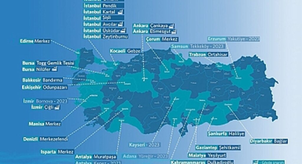 Togg’un Karadeniz’deki Teslimat ve Servis Noktaları Açıklandı: Samsun ve Trabzon Öne Çıkıyor