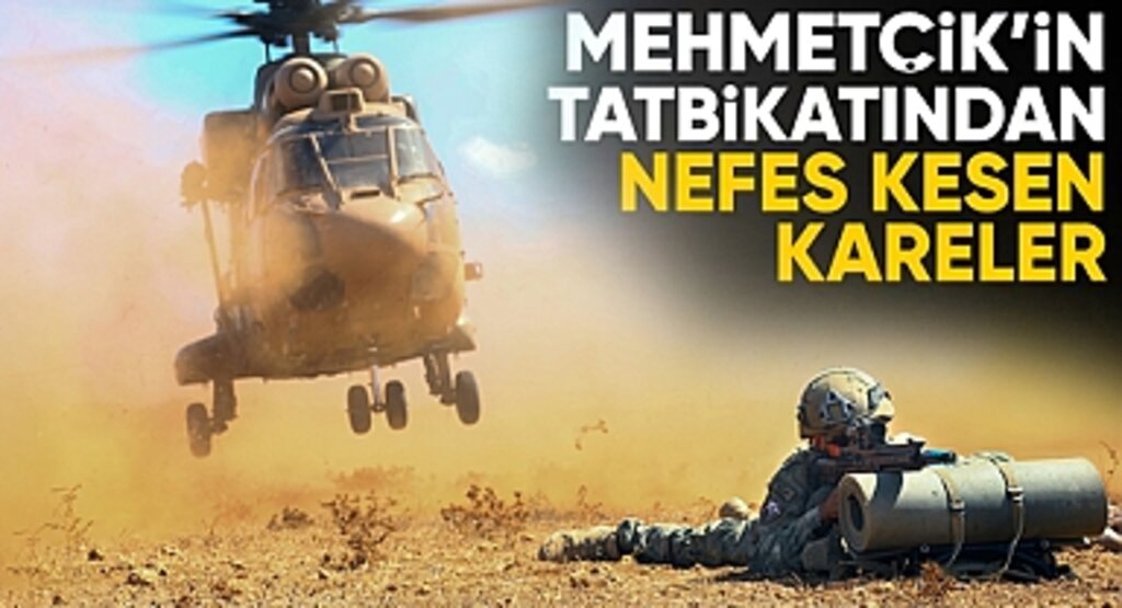 Akdeniz Fırtınası Tatbikatı'ndan Nefes Kesen Görüntüler Paylaşıldı