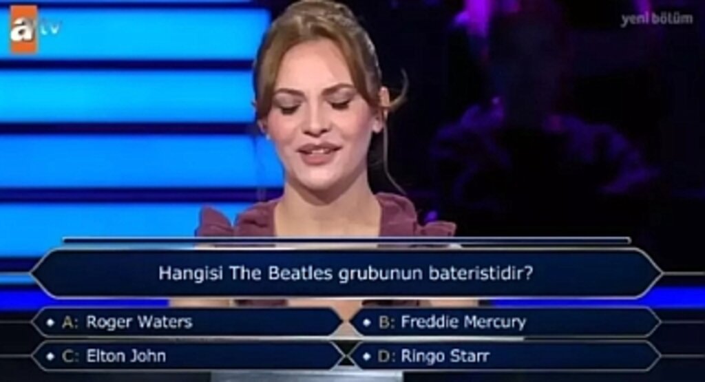 Kim Milyoner Olmak İster 27 Eylül Sorusu: