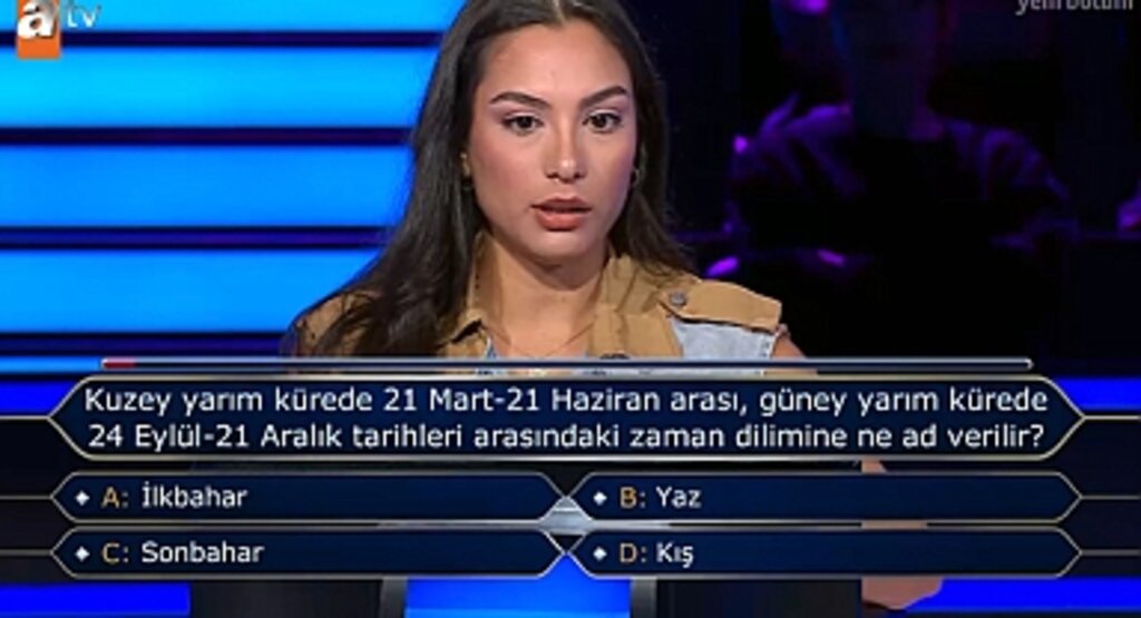 Kim Milyoner Olmak İster'de Dikkat Çeken Soru: 