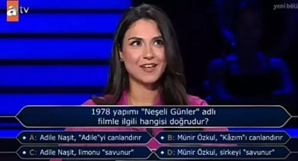 Kim Milyoner Olmak İster’de Türk Sinemasının Unutulmaz Filmi 