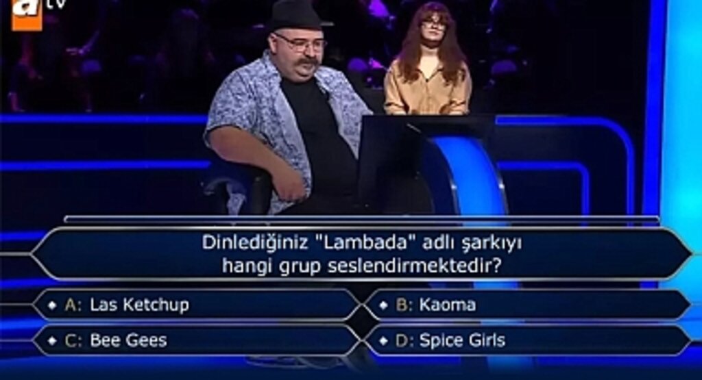 Lambada Şarkısını Seslendiren Grup Kaoma Kim Milyoner Olmak İster’de Soruldu