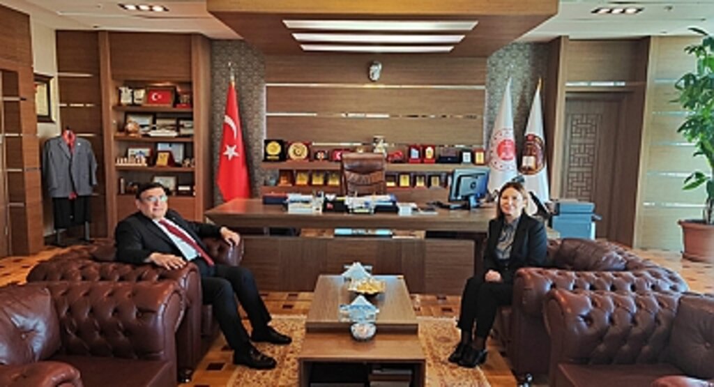 OMÜ Rektörü Prof. Dr. Fatma Aydın'dan Samsun Cumhuriyet Başsavcısı Mehmet Sabri Kılıç'a Nezaket Ziyareti