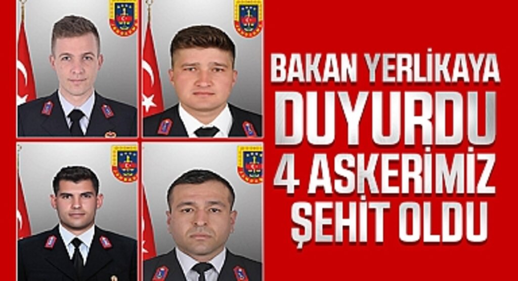 Tunceli'de Zırhlı Araç Kazası: 4 Asker Şehit, 1 Asker Yaralı