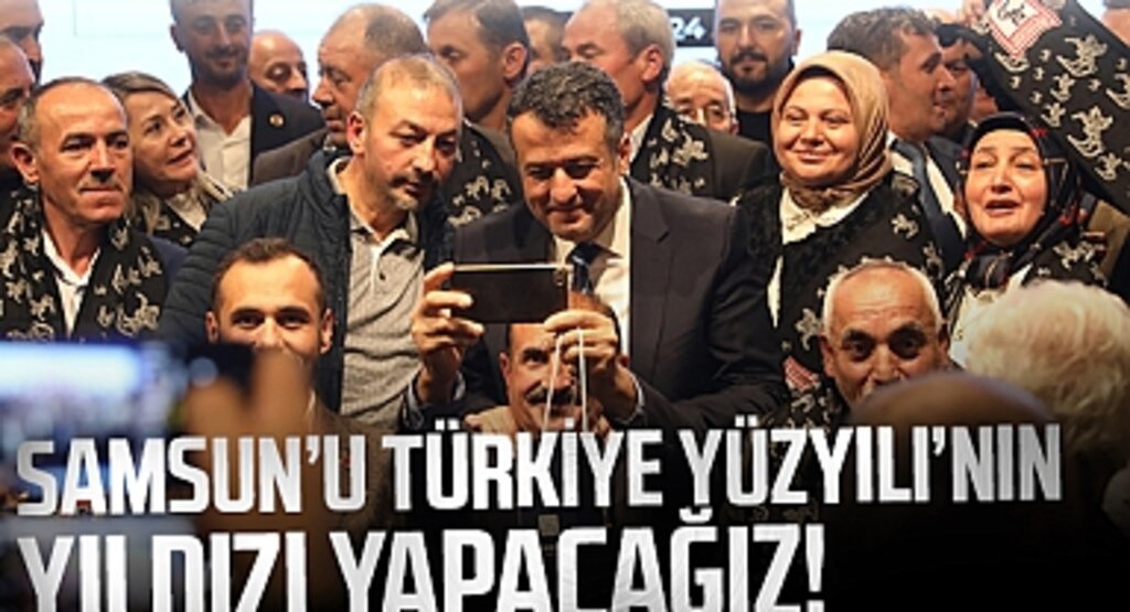 Başkan Doğan 1253 Muhtarla Buluştu: Samsun’u Türkiye Yüzyılı’nın Yıldızı Yapacağız!