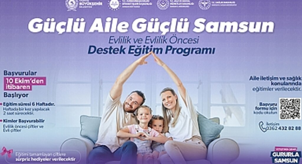 Büyükşehir’den Ailelere Destek: “Güçlü Aile, Güçlü Samsun” Projesi Başladı