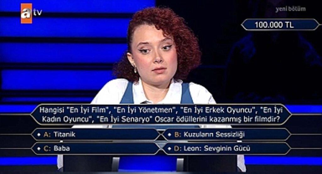 Kim Milyoner Olmak İster’de Oscar Sorusunda Elendi: Hangi Film Beş Büyük Oscar'ı Kazandı?