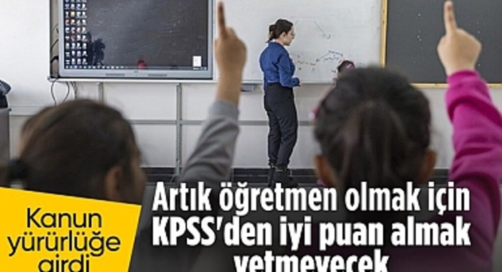 Öğretmenlik Mesleği Kanunu Yürürlüğe Girdi! Milli Eğitim Akademisi Geliyor