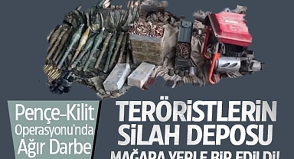 MSB: Terör Unsurlarına Ait Mühimmat ve Malzemeler Kullanılamaz Hale Getirildi