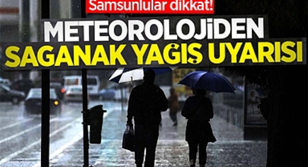 Samsun’da Sağanak Yağış ve Sis Uyarısı: Sürücüler Dikkat!