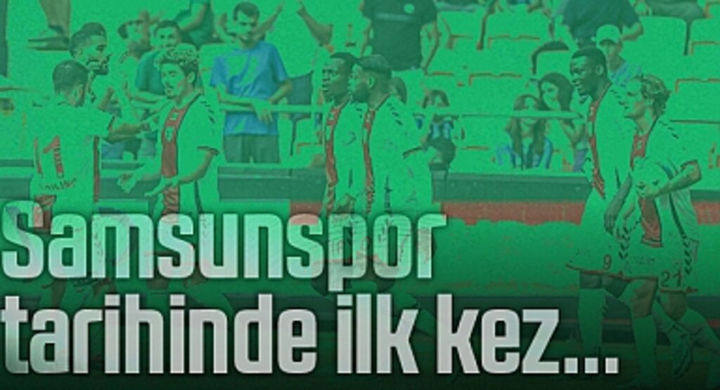 Samsunspor, Tarihinde İlk Kez Sezonun İlk 8 Haftasında 18 Puan Topladı