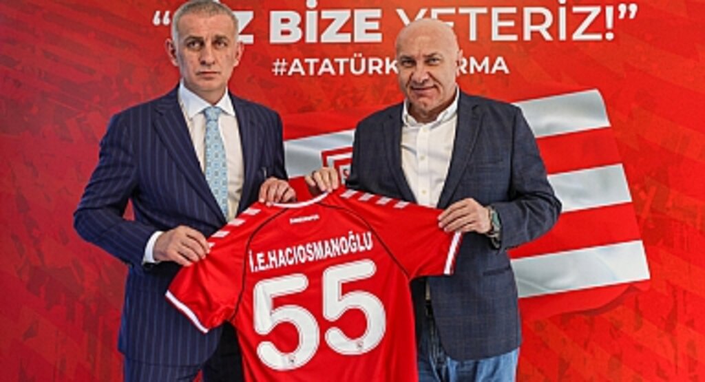 TFF Başkanı İbrahim Ethem Hacıosmanoğlu ve Heyetinden Samsunspor'a Ziyaret