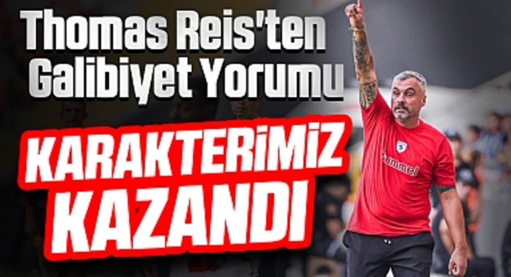 Thomas Reis'ten Galibiyet Yorumu: Karakterimiz Kazandı