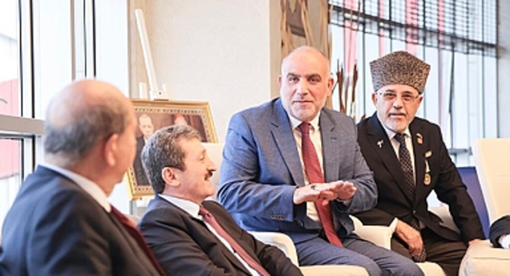 Canik Belediye Başkanı İbrahim Sandıkçı, KKTC Cumhurbaşkanı Ersin Tatar’ı Ağırladı