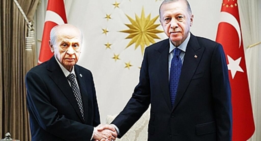 Erdoğan ile Bahçeli yeniden bir arada: Masada iç politika ve anayasa var