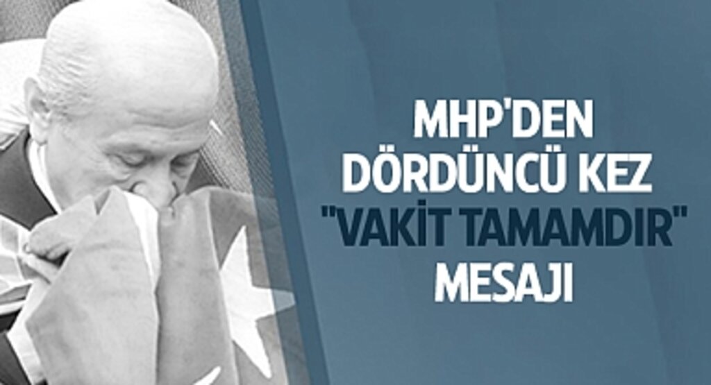 MHP'den Dördüncü Kez