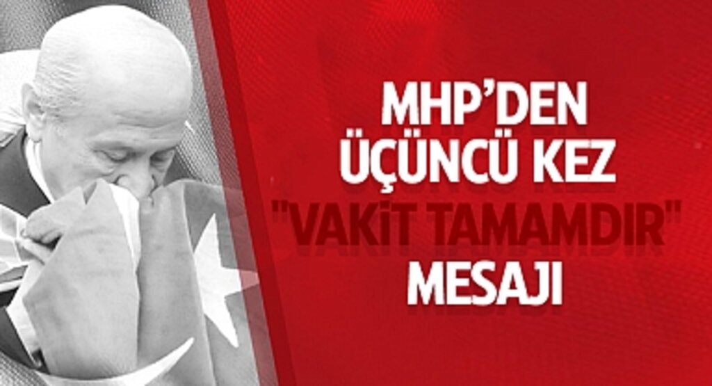MHP'den Üçüncü Kez