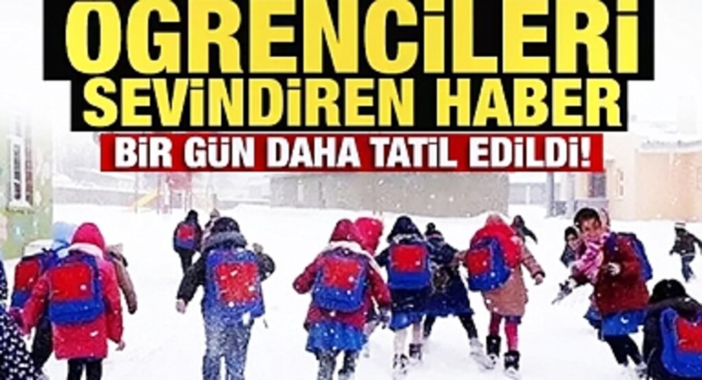 Samsun'da Kar Tatili Devam: 15 İlçede Okullar 1 Gün Kapalı