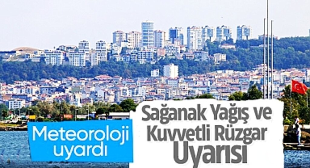 Samsun’da Sağanak Yağış ve Kuvvetli Rüzgar Uyarısı