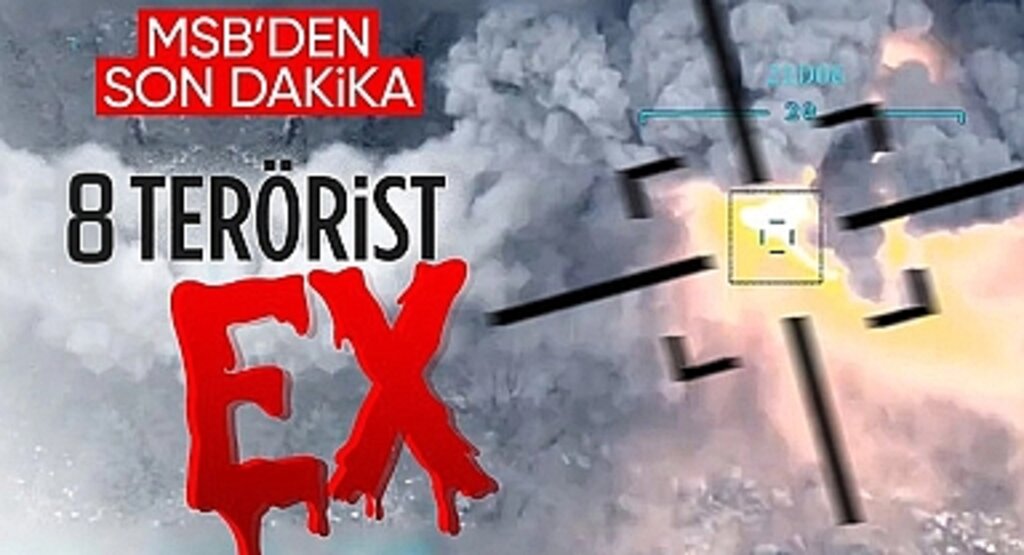 Pençe-Kilit, Gara ve Metina Bölgelerinde 8 Terörist Etkisiz Hâle Getirildi