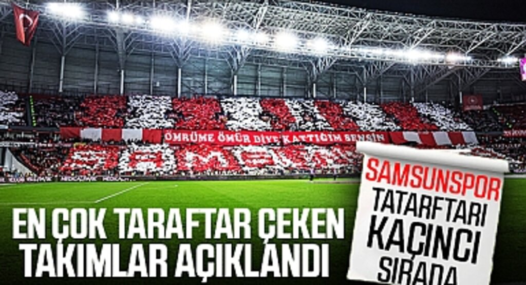 Türkiye’nin Tribün Coşkusu: En Çok Taraftar Çeken Takımlar Açıklandı
