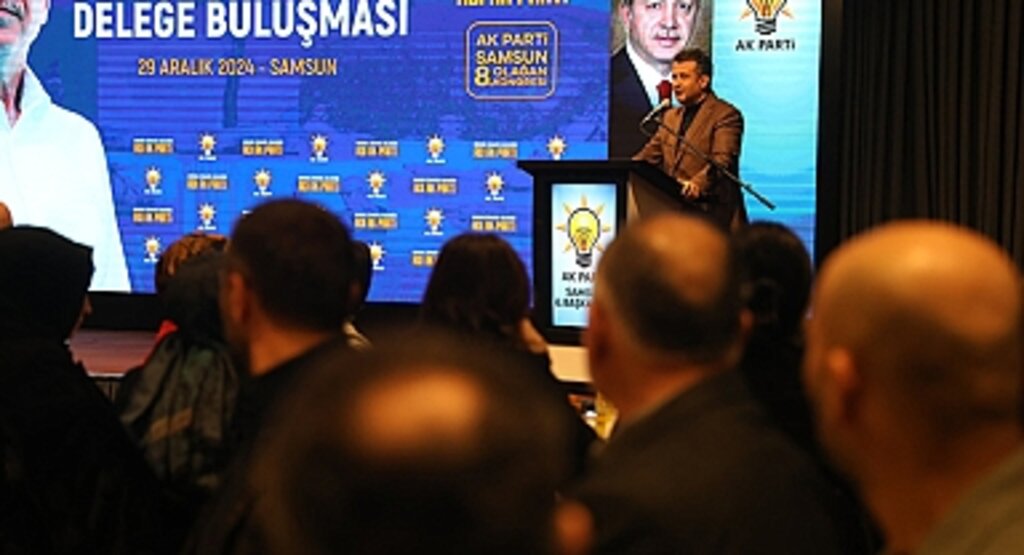 AK Parti Samsun'da Delege Buluşması Gerçekleşti