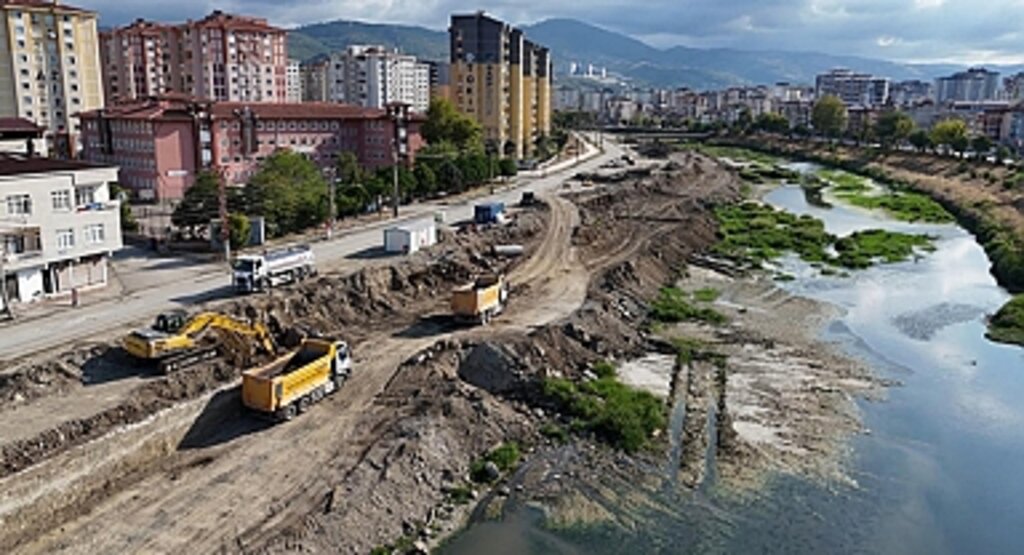 Canik’e Yeni Nefes: Mert Irmağı Projesi Hız Kesmeden Devam Ediyor