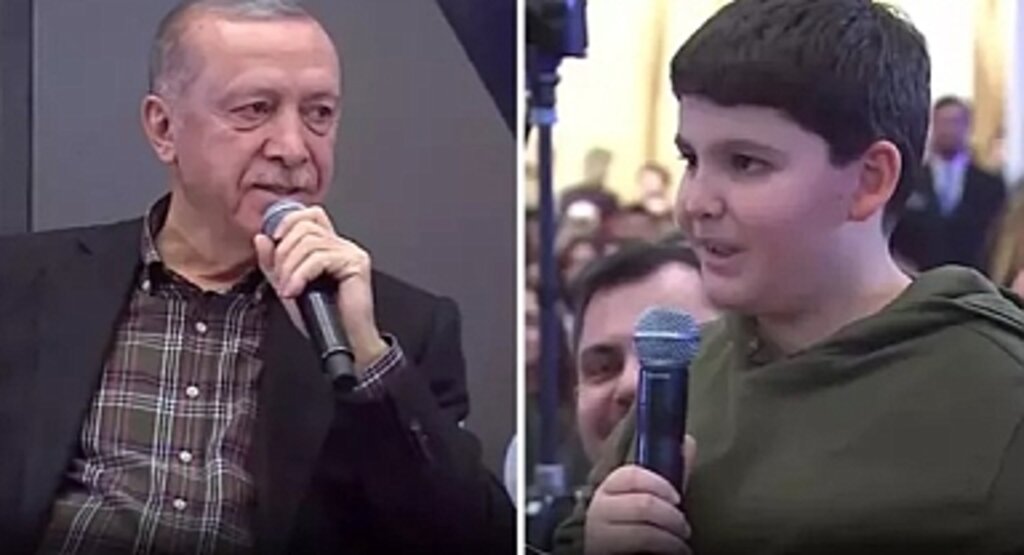 Cumhurbaşkanı Erdoğan’ın Torunuyla Samimi Diyaloğu Kahkahalara Sebep Oldu