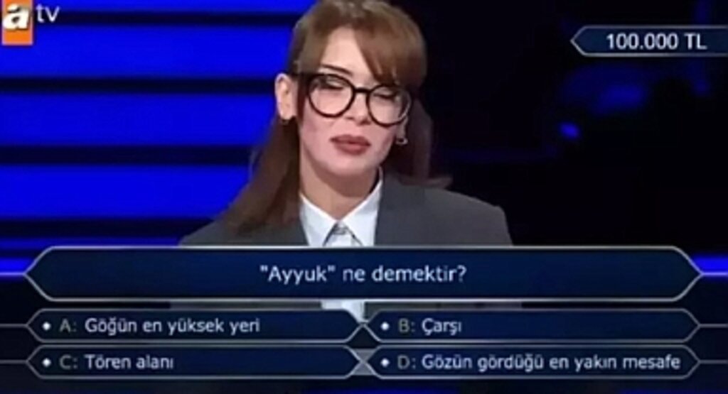 Kim Milyoner Olmak İster'de Dikkat Çeken Soru: 'Ayyuk' Ne Demektir?