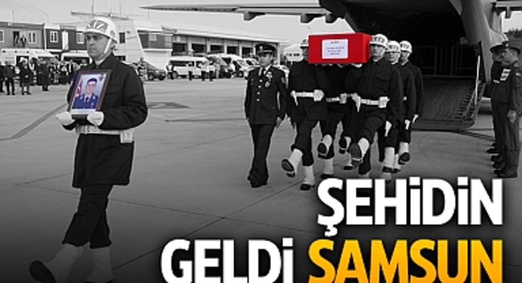 Samsunlu Şehit Teğmen Tunahan Dağlı Memleketinde Son Yolculuğuna Uğurlanıyor