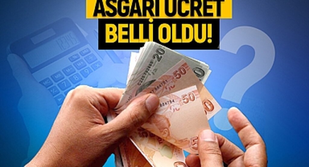 SON DAKİKA | 2025 Asgari Ücret Zammı Açıklandı: Net 22.104 TL!