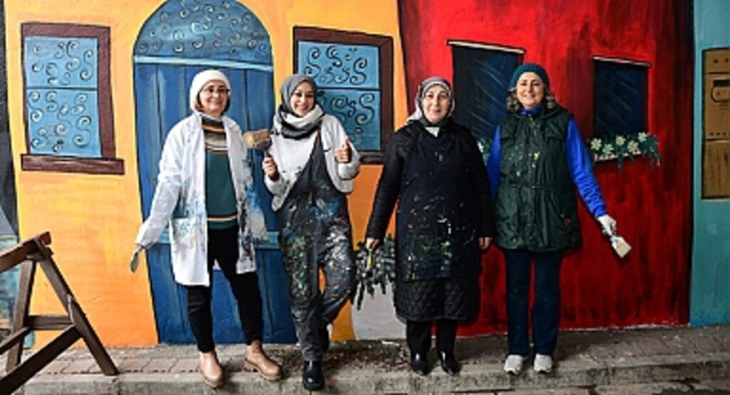 Terme’ye Sanatla Renkli Dokunuş