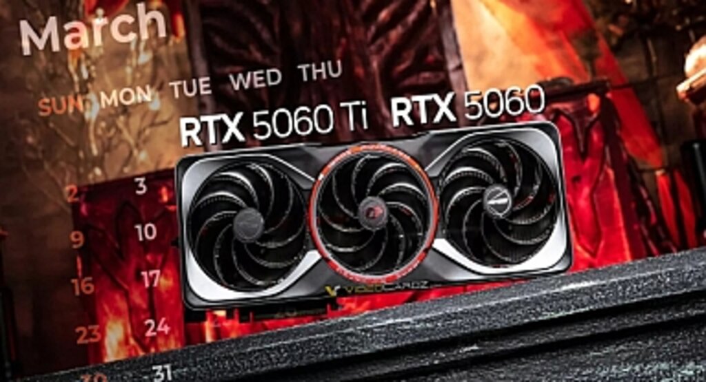 GeForce RTX 5060 ve 5060 Ti’nin Çıkış Tarihi Belli Oldu! İşte Yeni Nesil NVIDIA Kartlarının Detayları