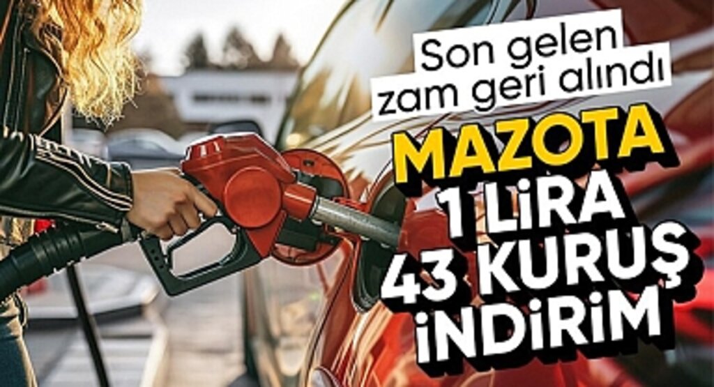 Motorin Fiyatlarında İndirim: Akaryakıt Tabelaları Yenileniyor!