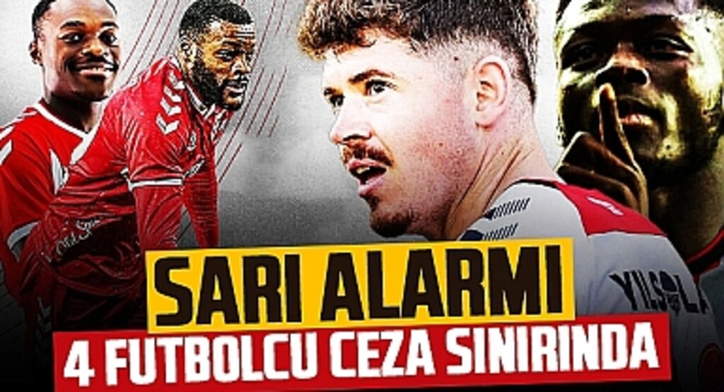 Samsunspor’da Kart Alarmı! Dört Oyuncu Sınırda