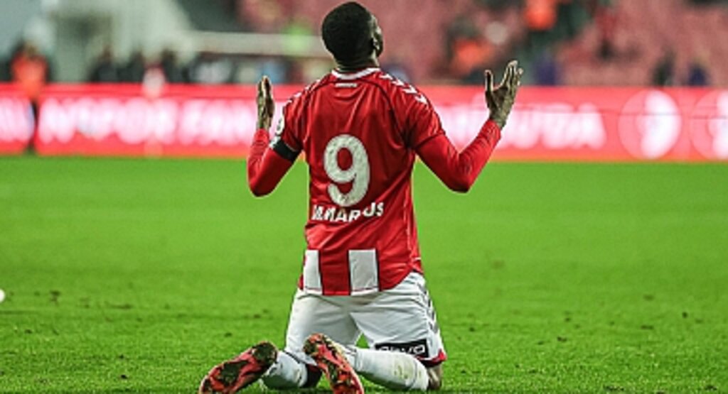 Samsunspor’un Gol Yükünü Marius Mouandilmadji Sırtlıyor!