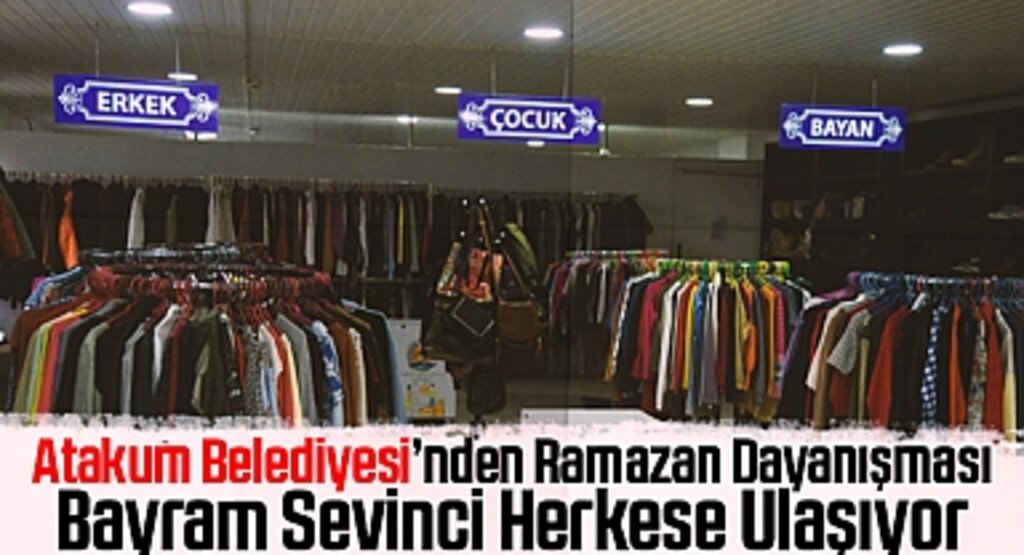 Atakum Belediyesi’nden Ramazan Dayanışması: Bayram Sevinci Herkese Ulaşıyor