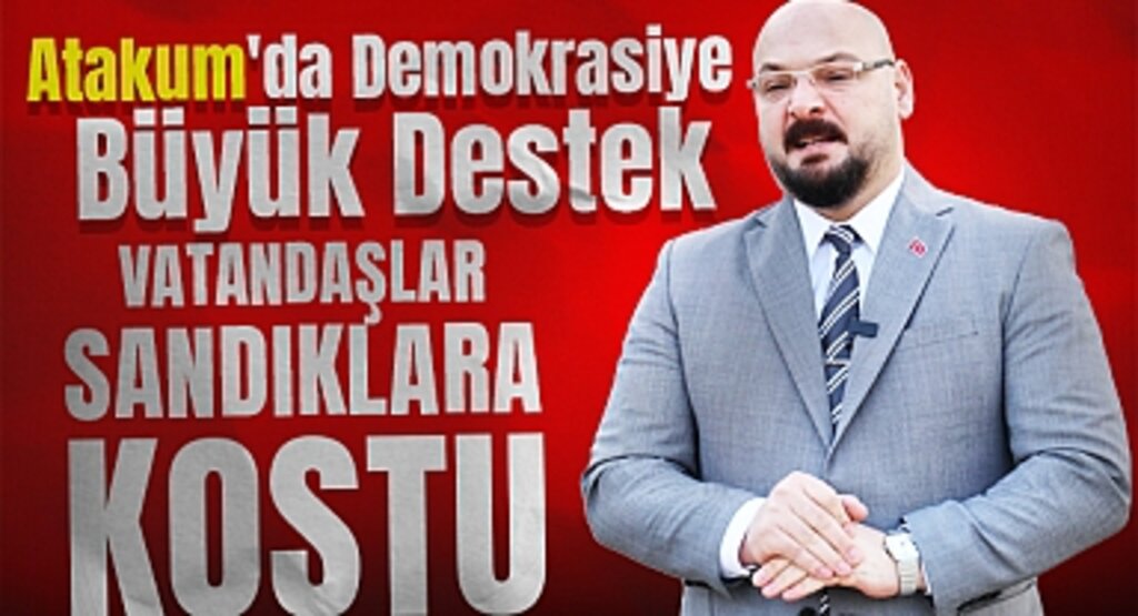 Atakum'da Demokrasiye Büyük Destek: Vatandaşlar Sandıklara Koştu
