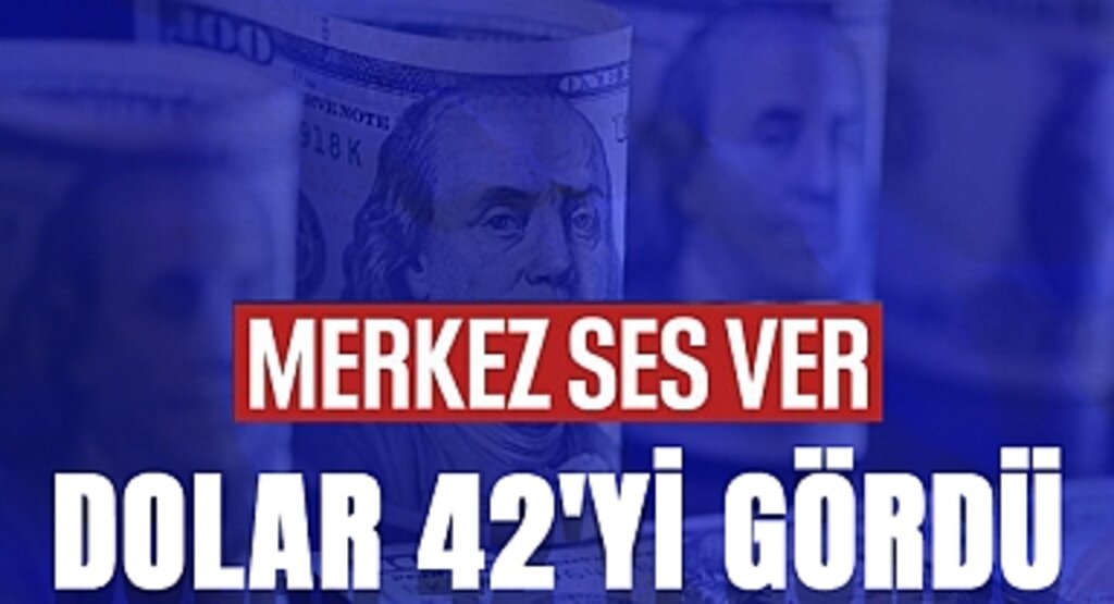 Dolar 42 TL'yi Aşarak Rekor Kırdı! Dövizde Sert Yükseliş