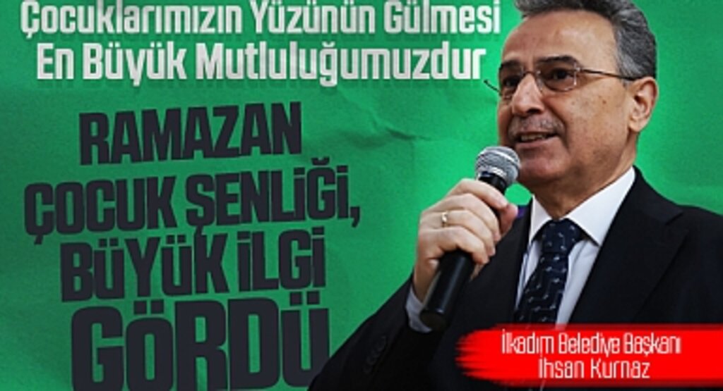 İlkadımlı Minikler Ramazan Şenliğinde Geleneksel Coşkuyu Yaşayarak Eğlendi