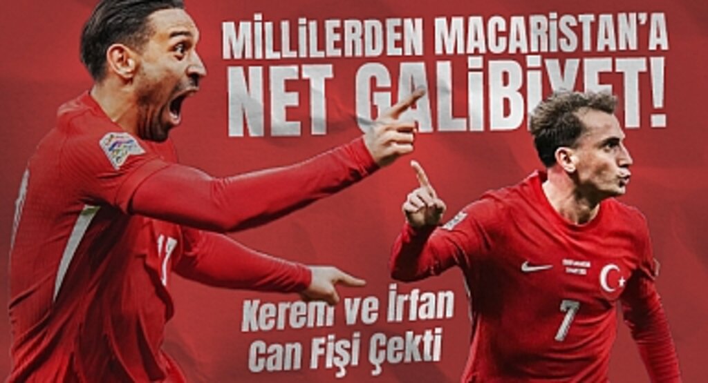 Millilerden Macaristan'a Net Galibiyet!