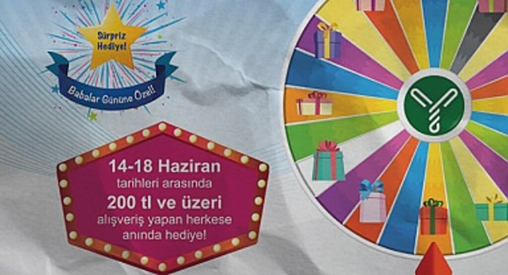 Hediye Çarkı Babalar İçin Dönüyor