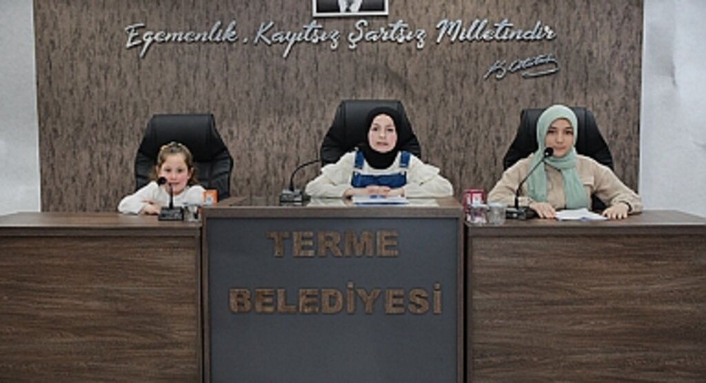 Minik temsilciler Terme’nin geleceği için toplandı: Konuşan çocuklar, güçlü şehirler kurar