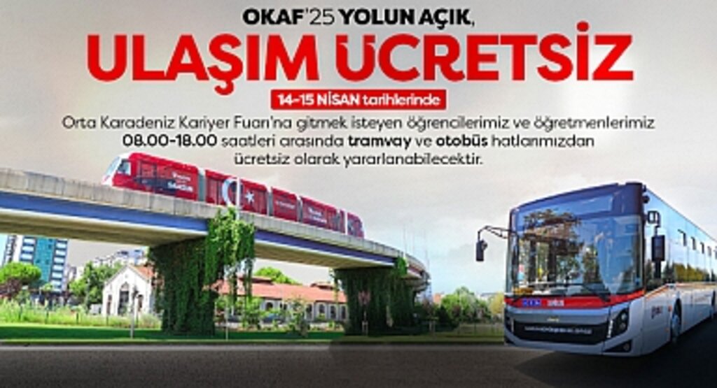 Samsun Büyükşehir Belediyesi’nden Gençlere OKAF Desteği