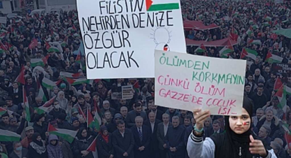 Samsun'dan Gazze'ye Direniş Sesi: Binlerce Kişi Zulme Karşı Meydandaydı